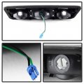Acanii For 2004-2008 Ford F150 Pickup Truck Led 3rd Brake Stop High Mount Center Rear Roof Cargo Light Smoke