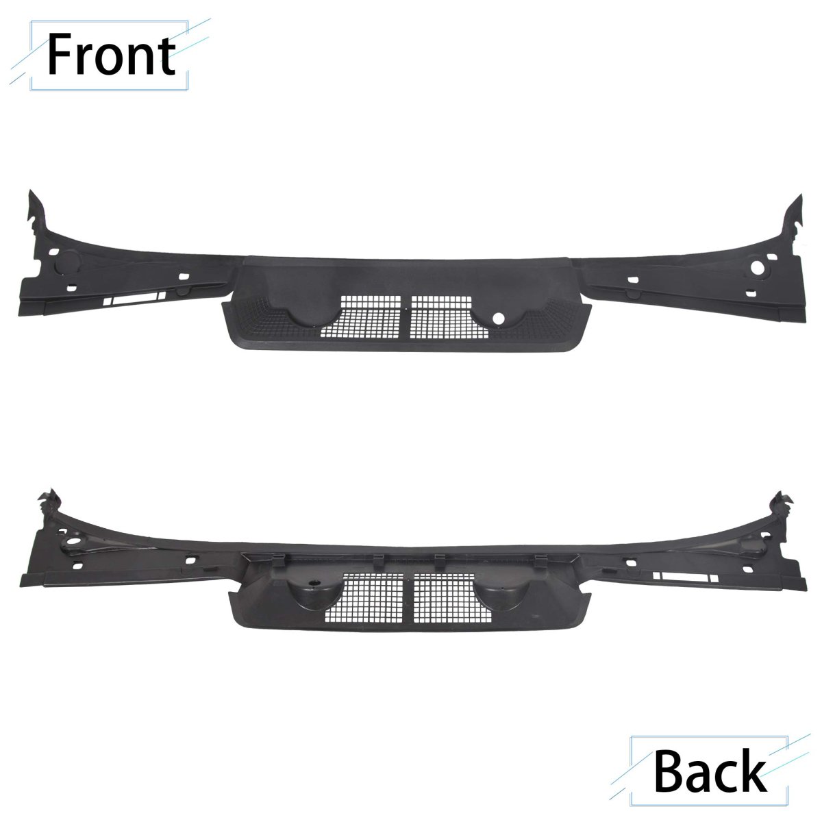 Windshield Wiper Cowl Panel Grille Screen For 1992-1999 Bmw E36 318i 318is 323i 323is 328is Replacement 51711977677 Windscreen