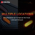 2x 6 In 10 Led Oval Trailer Tail Lights Red Waterproof Clearance Side Marker For Truck Rv Atv Van Camper Universal Mount