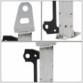 Auto Dynasty To1043141 Front Bumper Cover Support Bracket Compatible With Toyota Rav4 2019-2023 Passenger Right Side Polished