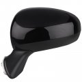 Ocpty Driver Side Mirror Exterior View Fit For 2015 2016 2017 Toyota Prius V Black Smooth Heat Power Adjusted Outside