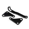 Jdmspeed New Black Power Steering Pump Mounting Bracket Swp Lwp Saginaw Replacement For Gm Sbc 350