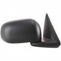 Mitsubishi Raider 2006 07 08 2009 Door Mirror Passenger Side Power Heated Manual Folding 6 X 9 In Textured Black Replacement 