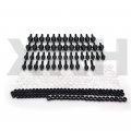 Xkh- Motorcycle Black Normal Fairing Bolts Compatible With 1999 2000 2001 2002 Yzf R6 Yzf-r6 Yzfr6 B075dw6bly