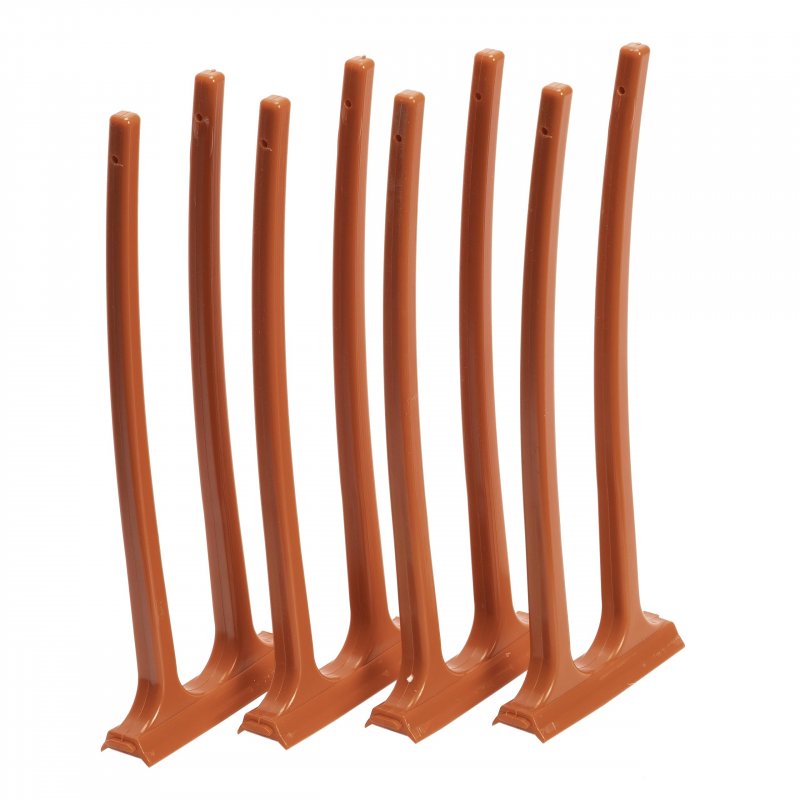 The Needler Rake Replacement Tines 4 Pack 12 In Durable Plastic For Lake Weed Model 3005 4392 Red