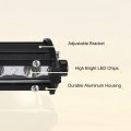 Uxcell 2 Set 18w 7 Inch Off Road Fog Lights Single Row Flood Led Bar Light For Truck Atv Usv Suv Pickup Boat