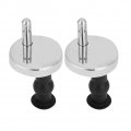 Qiilu Toilet Seats Screws And Bolts Seats Hinges Bolt Expanding Rubber Top Nuts Screw Fixings Accessories Installation