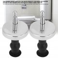 Qiilu Toilet Seats Screws And Bolts Seats Hinges Bolt Expanding Rubber Top Nuts Screw Fixings Accessories Installation