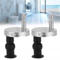 Qiilu Toilet Seats Screws And Bolts Seats Hinges Bolt Expanding Rubber Top Nuts Screw Fixings Accessories Installation