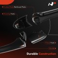 A-premium Front Passenger Side Exterior Door Handle Compatible With Hyundai Sonata 2011 2012 2013 2014 2015 Primed Black