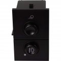 Fog Light Switch For Chevy Silverado 1500 Hd And 2500 Classic 2003 To 2007 Part Number 15143597 D7096c Black Push Button 