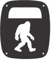 Jeeptails Bigfoot Tail Lamp Light Covers For Jeep Cj Or Yj And Tj Wranglers Black Set Of 2 