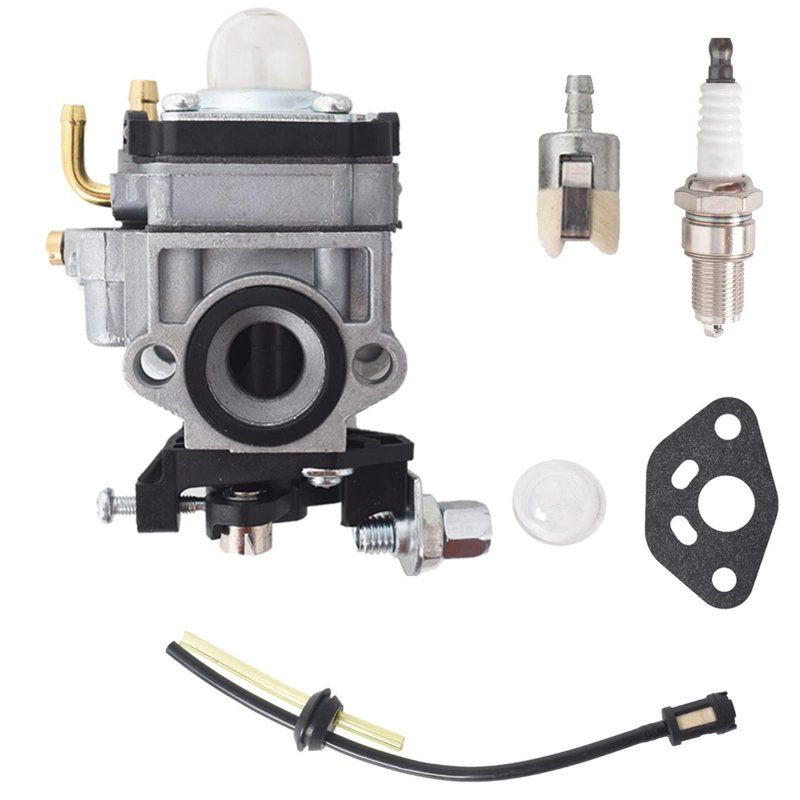 Carburetor With Fuel Filter Kit Replacement For Victa Whipper Snipper Trimmer Ttb2226 And Tl26 Includes Gasket Line Spark Plug