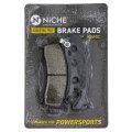 Niche Brake Pad Kit For Honda Pioneer 1000 1000-5 06451-hl4-a01 06452-hl4-a01 Front Rear Organic