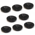 The Rop Shop Pack Of 8 Black Rubber Grease Plug Hub Dust Caps For Al-ko Trailer Camper Rv Axle 