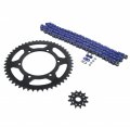 Suzuki Rm125 Rm 125 Blue O Ring Chain Sprocket Black 12 50 114l