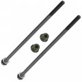 Caltric Front Control A-arm Bolt And Pivot Shaft With Nut Compatible Polaris