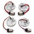 Httmt- Bullet Front 1156 Rear 1157 Led Turn Signal Light Inserts Compatible With H-d P N Tghd-tsl03a-2 02r R-2