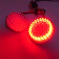 Httmt- Bullet Front 1156 Rear 1157 Led Turn Signal Light Inserts Compatible With H-d P N Tghd-tsl03a-2 02r R-2
