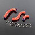 Silicone Radiator Coolant Hose Kit With Clamps For 2004 2007 Scion Xb Xa Bb 1nz Fe 2nz Red 3 Ply Nylon
