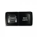 Ch4x4 Rocker Switch V2 Rock Lights Symbol Horizontal Red Led