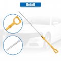 X Autohaux Engine Oil Level Indicator Dipstick For Chevrolet Aveo 2004-2008 Aveo5 2007-2008 No 96376263 Yellow