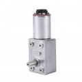 Dc Worm Gear Motor 12v High Torque Reduction Box With Encoder Srong Self-locking 6mm Output Shaft 100rpm