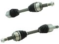 Front Cv Axle Set Of 2 For 2005-2010 Jeep Grand Cherokee 4wd Without Limited Slip Differential 
