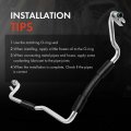 A-premium A C Suction Line Hose Assembly Compatible With 1994-1997 Chevrolet Lumina 1994-1996 Buick Regal Pontiac Grand Prix