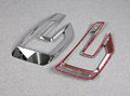 Generic Abs Chrome Car Front Fog Light Lamp Cover Trim Trims Fit For Ford Explorer 2015 2016 2017