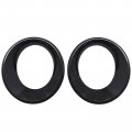 Newyall Pair Black Fog Light Lamp Cover Trim For Bmw X3 E83 Before Facelift 2007-2010 Left And Right Side