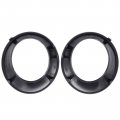 Newyall Pair Black Fog Light Lamp Cover Trim For Bmw X3 E83 Before Facelift 2007-2010 Left And Right Side