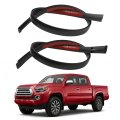 Dasbecan 2pcs Roof Drip Molding Weatherstrip For Toyota Tacoma Double Cab 2016-2023 Left Right Side Trim Weather Stripping 