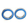 17x26x5mm Precision Ball Bearings Abec 3 Blue Rubber Seals 2 