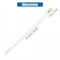 Uxcell 1 Pcs Engine Oil Dipstick Fluid Level For Gmc Canyon Sle Slt 5 3l V8 Gas 2009-2012 No 12603506