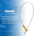 Uxcell 1 Pcs Engine Oil Dipstick Fluid Level For Gmc Canyon Sle Slt 5 3l V8 Gas 2009-2012 No 12603506