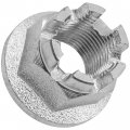Caltric Wheel Castle Nut For Honda Fourtrax 350 Tr 4x4 1986-1987 Foreman 350 Trx350d 1987-1989 