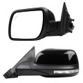 Driver Side Mirror For Ford Explorer 2011 2019 9 Pins Heated With Turn Signal Puddle Lamp And Blind Spot Detection Bsd Glossy 