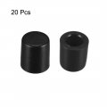 Uxcell 20pcs Tactile Push Button Switch Caps 3 3mm Hole Dia For 6x6mm Micro Black