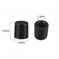 Uxcell 20pcs Tactile Push Button Switch Caps 3 3mm Hole Dia For 6x6mm Micro Black
