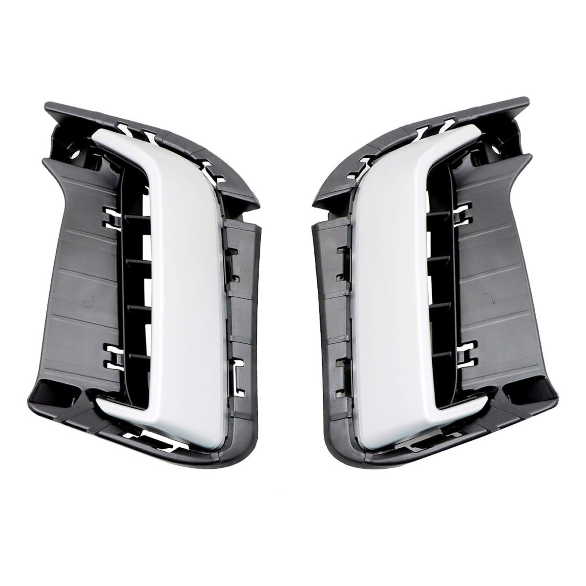 Secos 1pair Bumper Cover Front Left Right Side For Kia Telluride 2020 2021 2022 Replace 86593-s9100 86594-s9100