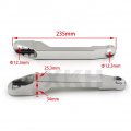 Xkh- Cnc Lowering Links Link Compatible With Kawasaki Zx14r 2006-2012 Silver Us B0773jjv16