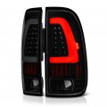 Neon Tube Led Tail Light Lamp Assembly For 1997-2003 Ford F150 1999-2007 Superduty F250 F350 Pickup Truck Matte Black Housing 