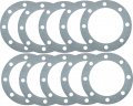 Axle Flange Gasket Semi Truck Rear And Trailer 10 Pack 