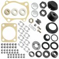 Caltric Complete Steering Column Repair Kit Compatible With Massey Ferguson 285 290 298 340 350 360