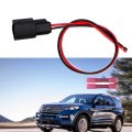 2-pin Led Light Fog Lamp Connector Pigtail For Ford Explorer 2020-2022 Harness Plug 33471-0201