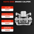 Rear Left Disc Brake Caliper Assembly With Bracket 19b6271