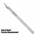 X Autohaux Car Engine Oil Dipstick For Ford F-150 2012-2014 Level Trans Dip Br3z6750a Plastic Stainless Steel Silver Tone