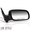 Auto Dynasty Vw1321117 Factory Style Passenger Right Side Mirror Manual Folding Adjust Heated Glass Compatible With Vw Golf