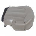 Ecotric Left Bottom Seat Cover Compatible With 1999-2002 Chevy Silverado Tahoe Suburban Gmc Sierra Pewter Gray 922 Driver Side